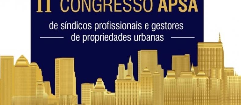 II Congresso APSA de síndicos profissionais e gestores de propriedades urbanas 