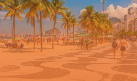 Onda Laranja da APSA está presente no Copa Sunset, em Copacabana